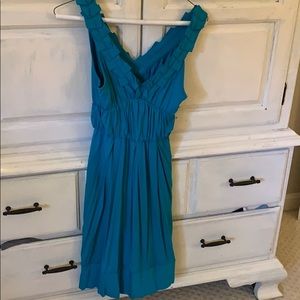 Teal summer dress